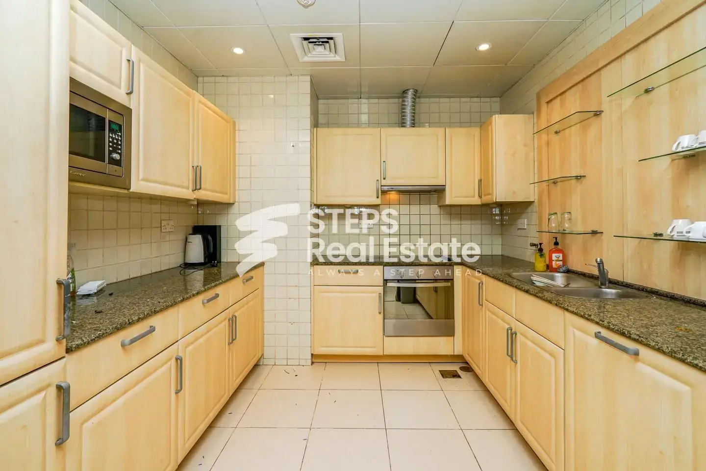 Great Offer! 1BR Apartment with 2 Balconies & Office