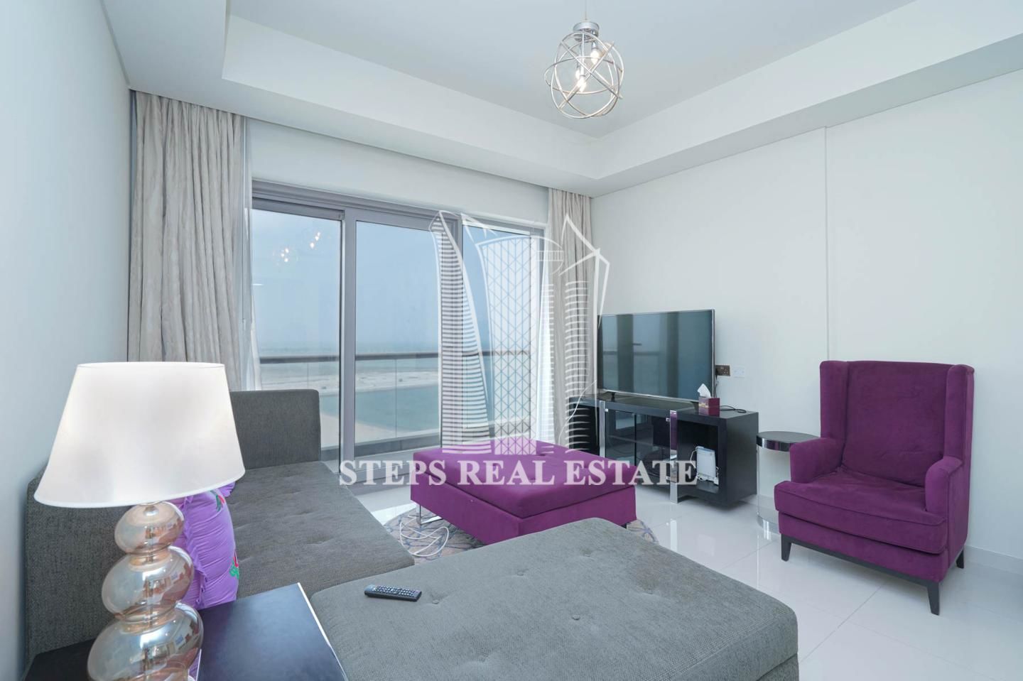 Luxury | Fully Furnished Beautiful Sea View 2-Bedroom Apartment