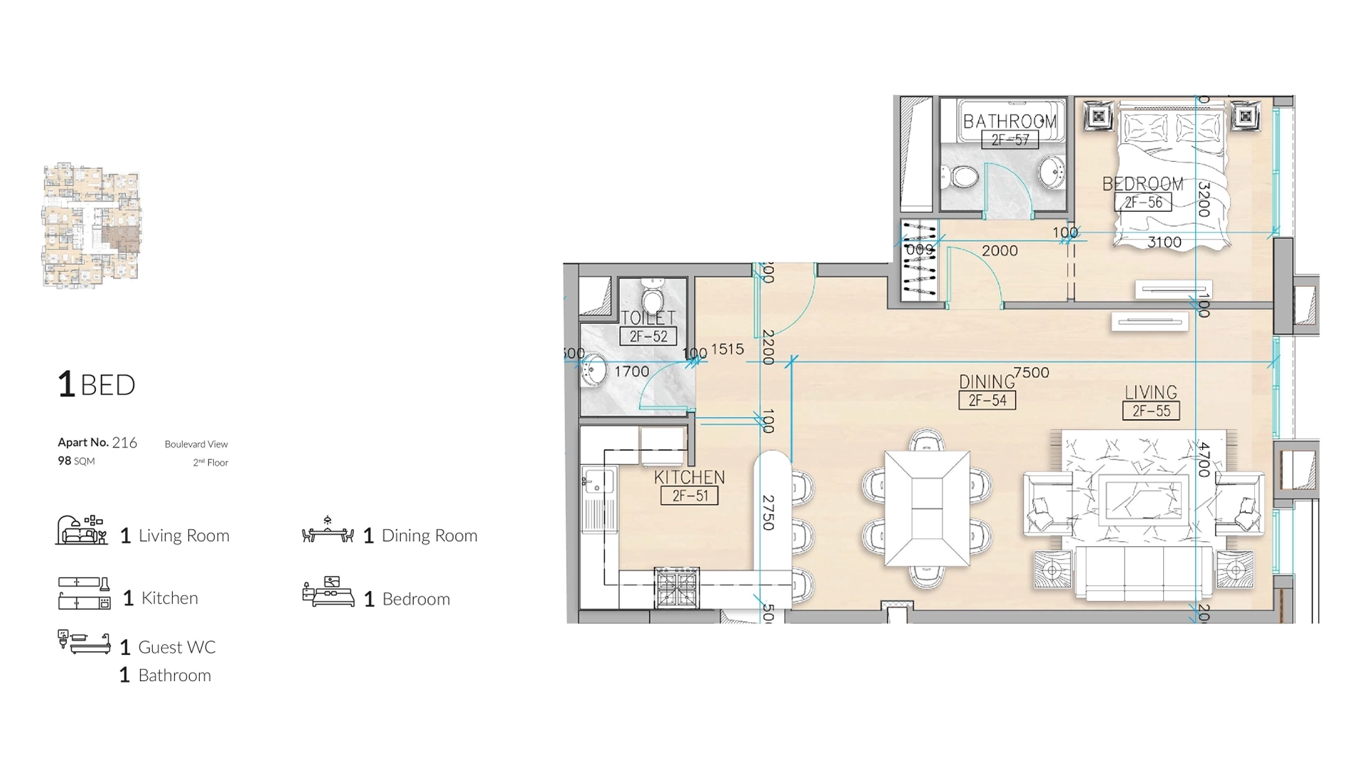maison - fox hills, Qatar
