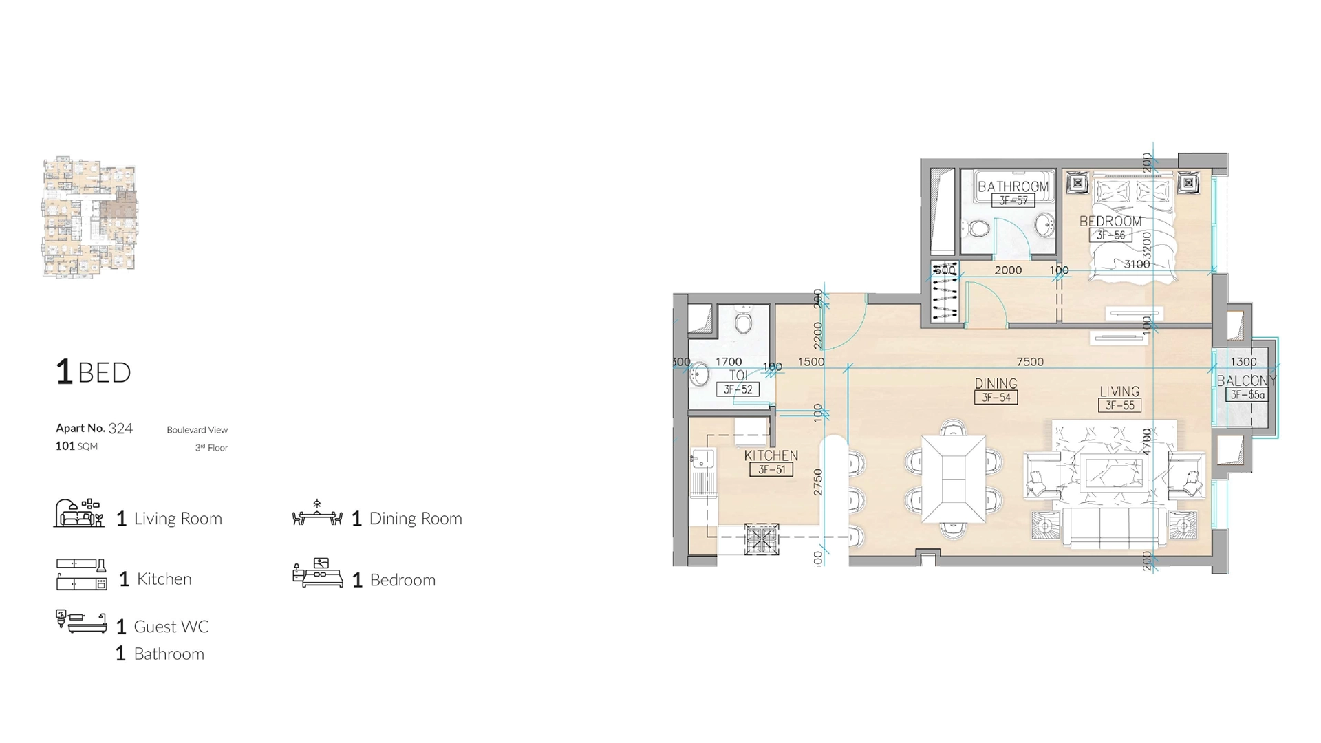 maison - fox hills, Qatar