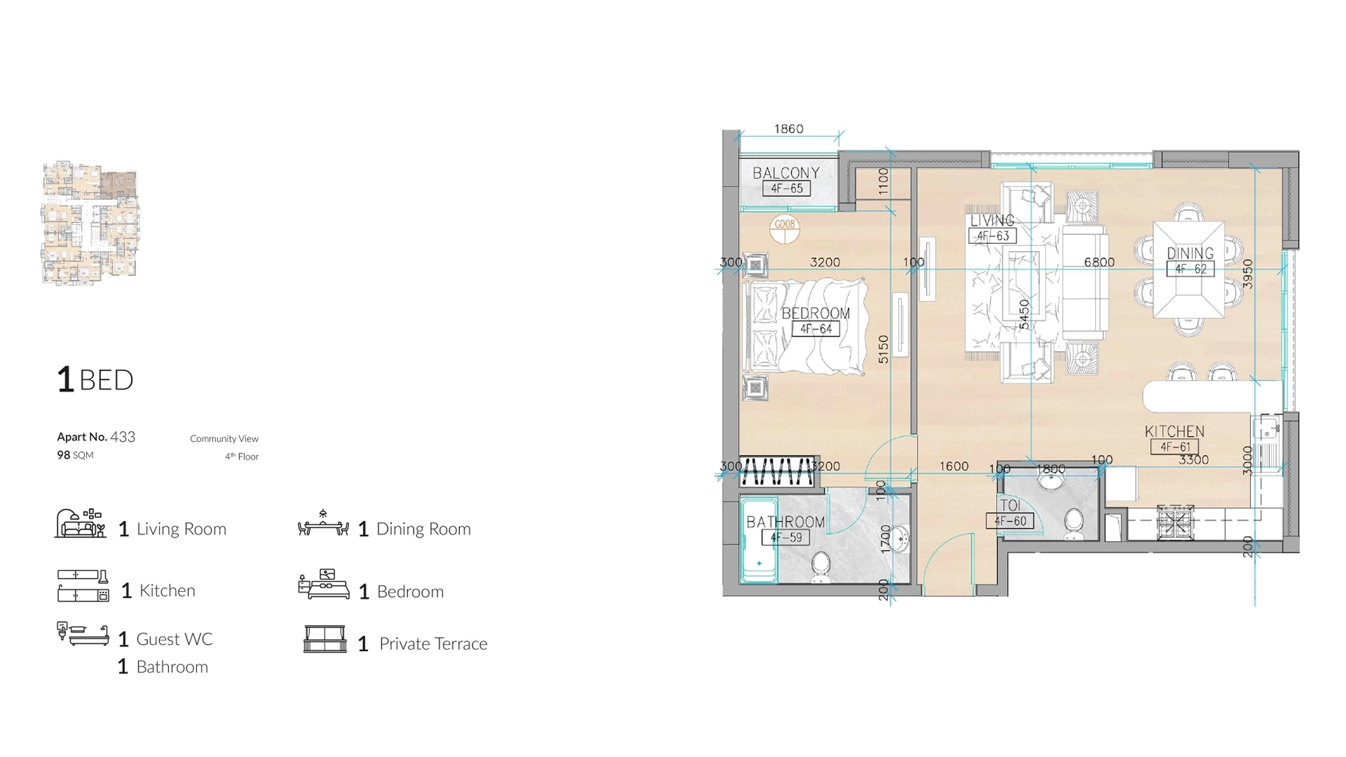 maison - fox hills, Qatar