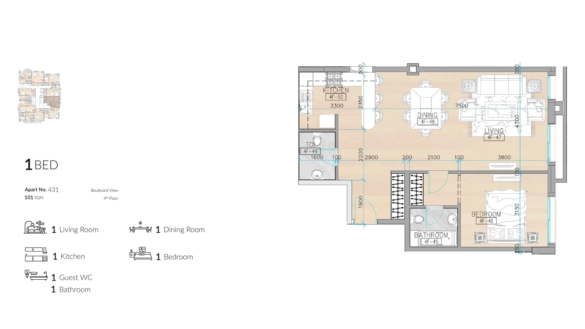 maison - fox hills, Qatar