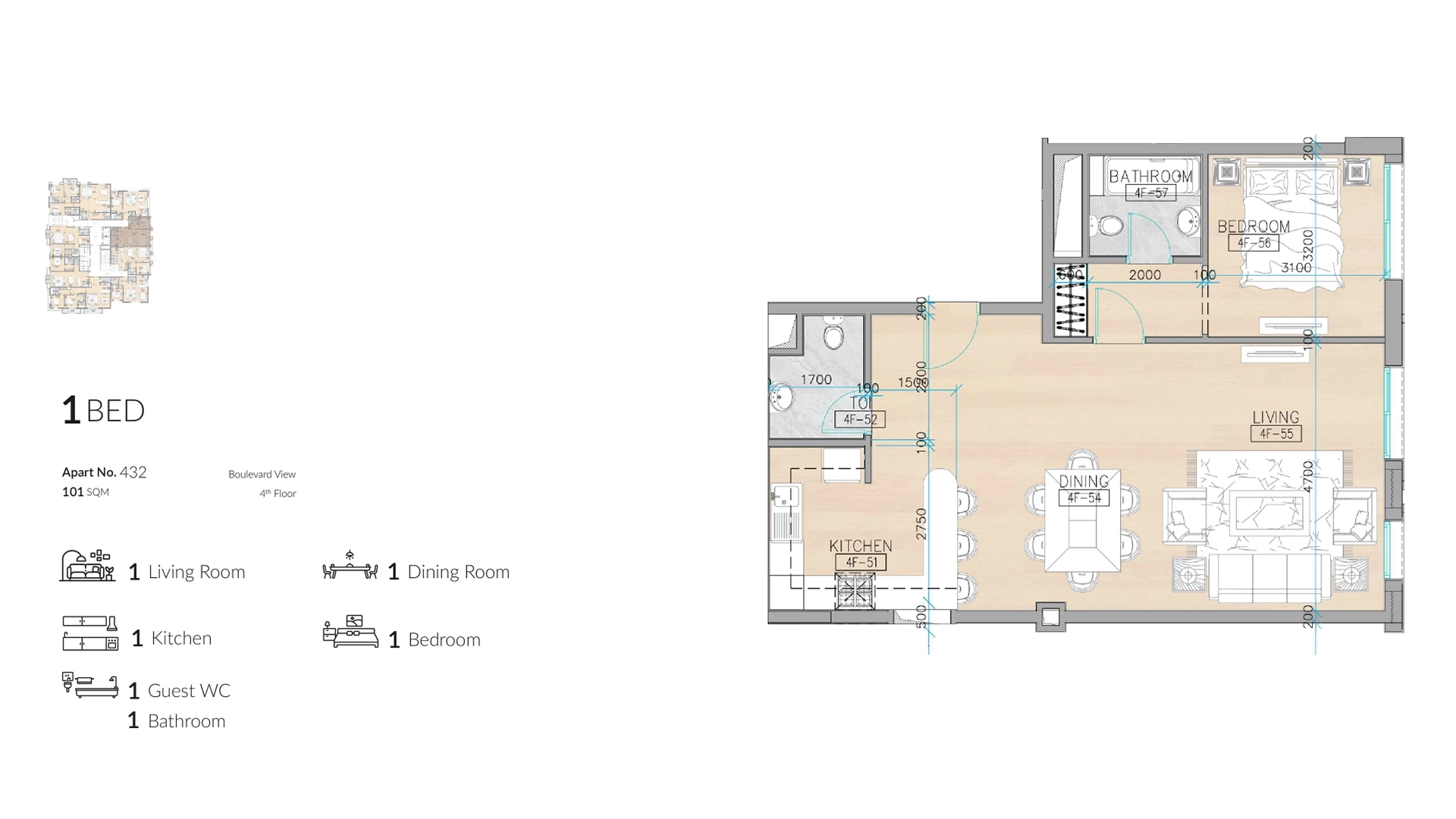 maison - fox hills, Qatar